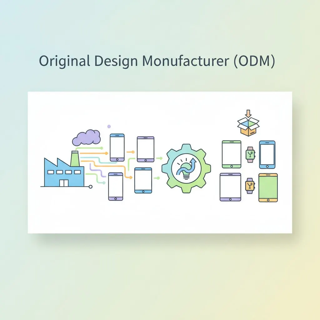 Ilustrasi: Original Design Manufacturer (ODM), Pabrikan Desain Asli di Balik Merek Global