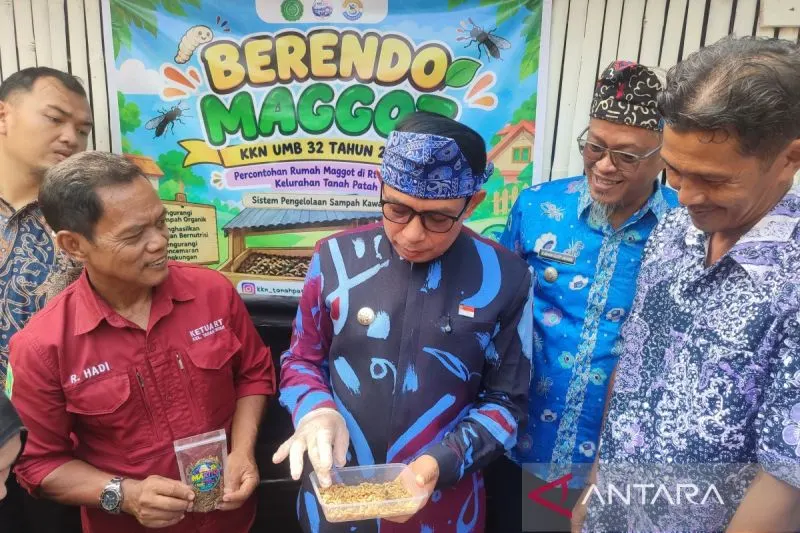 Wali Kota Dedy Wahyudi Dorong Budidaya Maggot di Seluruh Kelurahan Bengkulu
