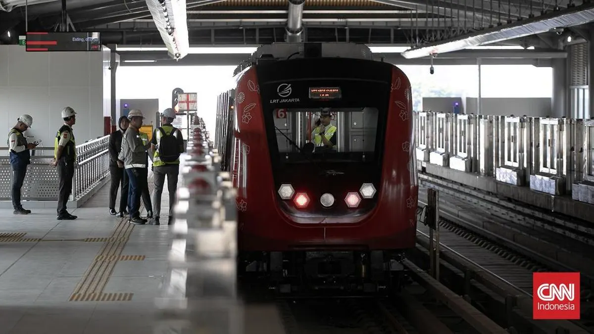 Pramono Anung Umumkan Halte Transjakarta di Stasiun LRT Manggarai Beroperasi