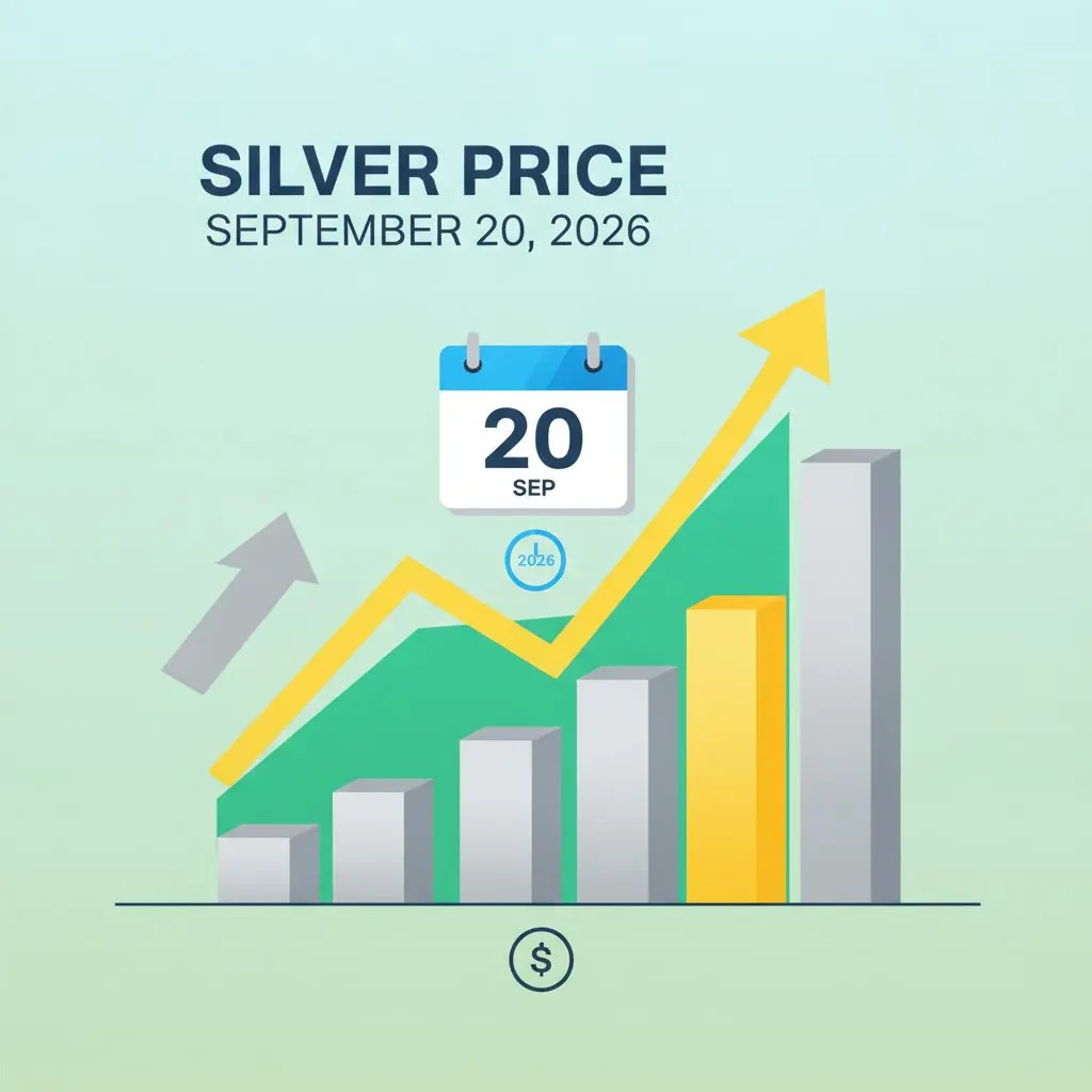 Harga Perak 67,15 Dolar AS per Ounce pada Minggu, 20 September 2026